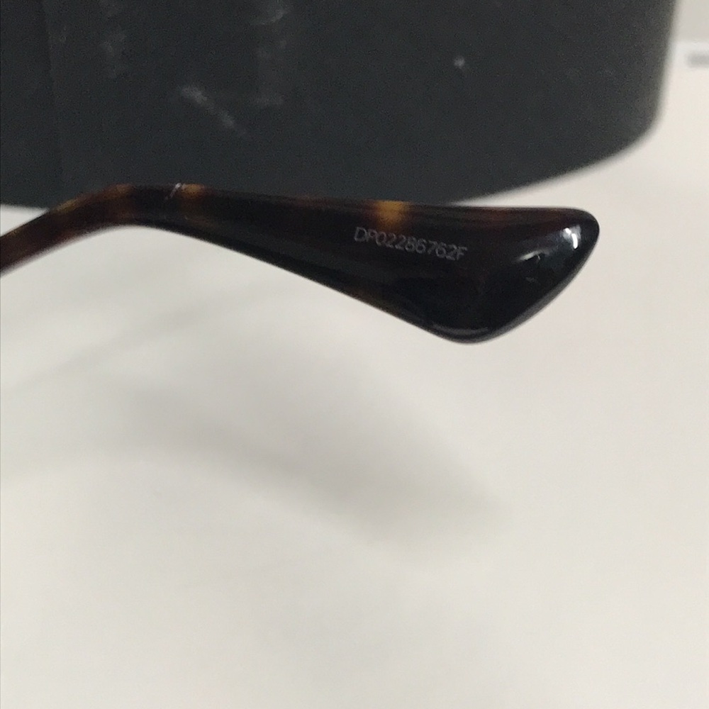 New Authentic Prada PR53S 2AU-3D0 – Havana Brown Gradient Cat-Eye Sunglasses - Picture 10 of 14